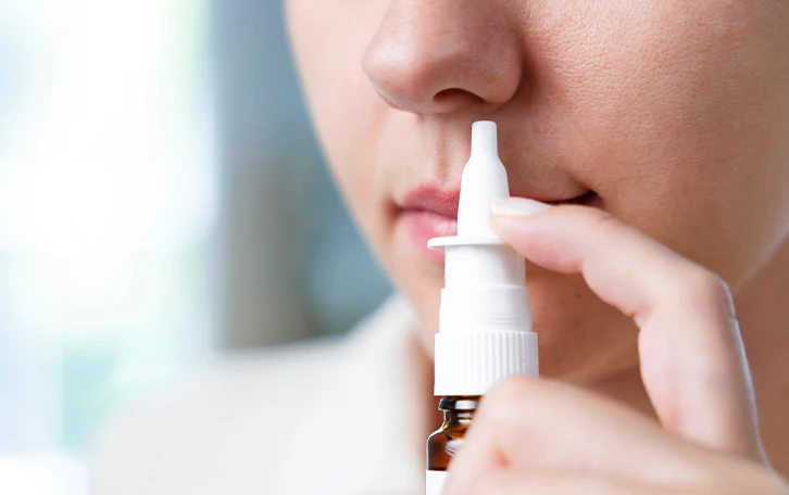 Behandlung von allergischen Schnupfen